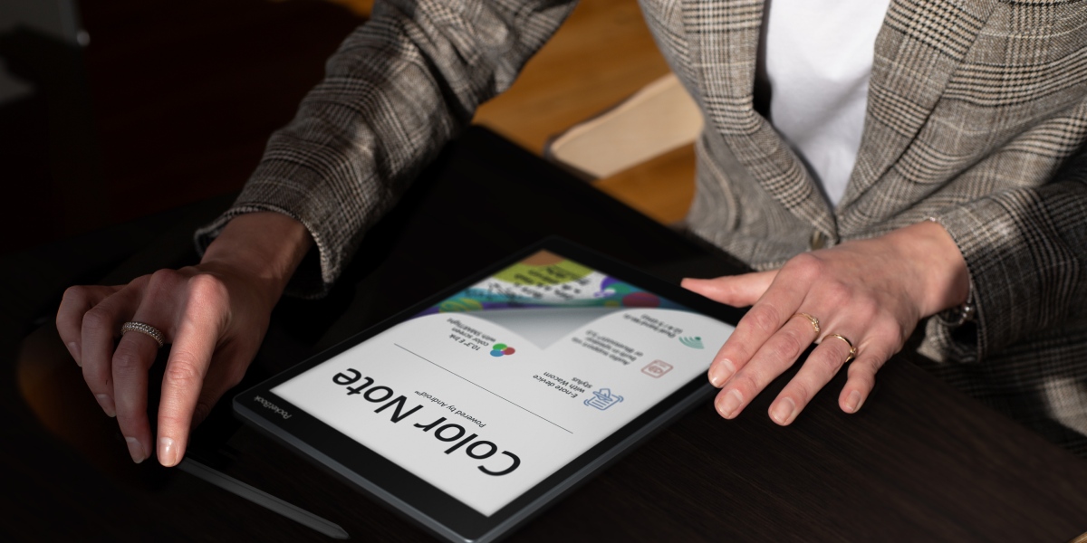 PocketBook Color Note: заметки в цвете на большом экране E Ink Kaleido 3